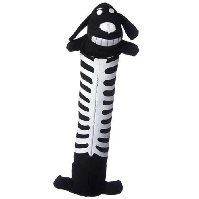 Multipet Halloween Loofa Dog Toy – Skeleton