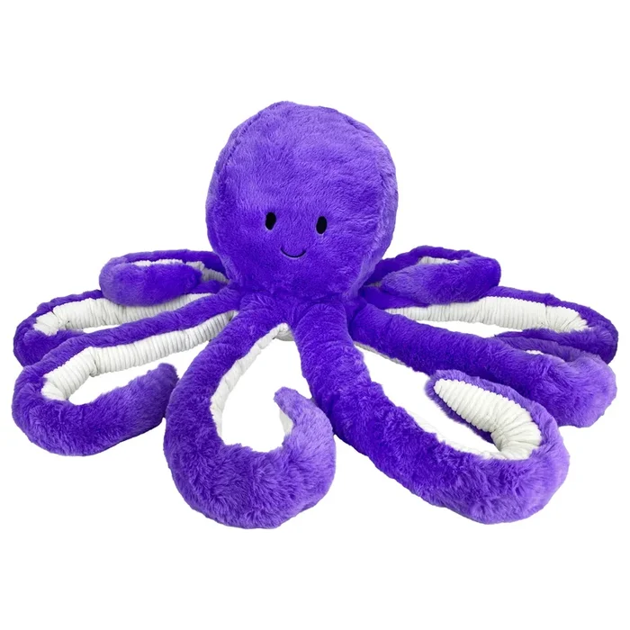 Multipet Jumbo Sea Creatures Octopus Plush Dog Toy 24″
