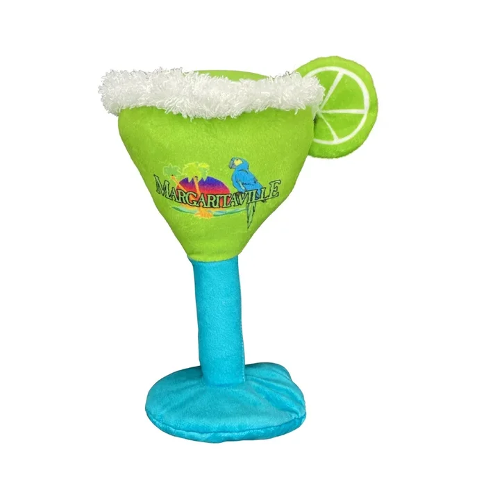 Multipet Margaritaville Plush Dog Toy – Margarita Glass