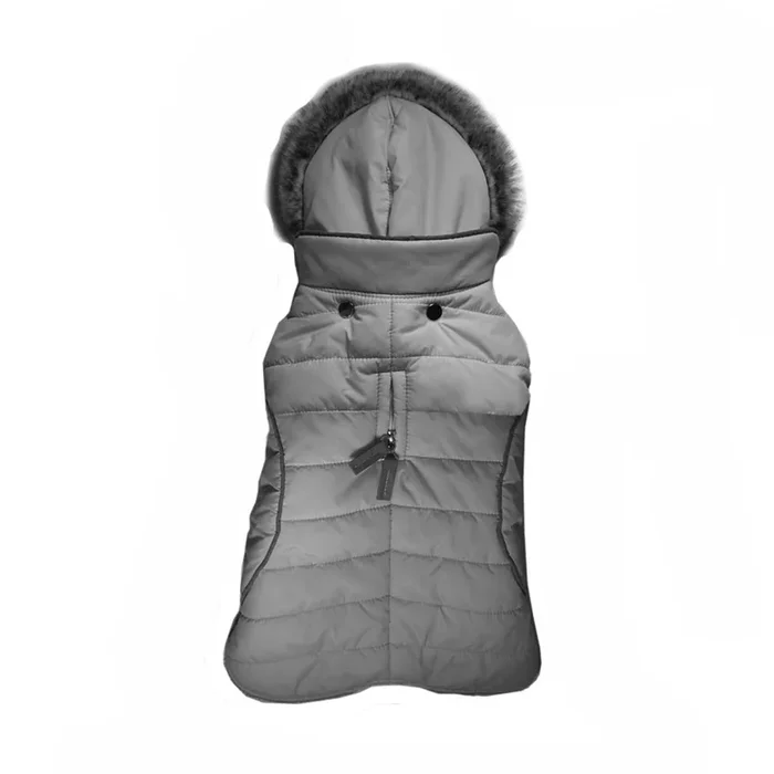 My Canine Kids Apre’ Ski Dog Coat – Gray