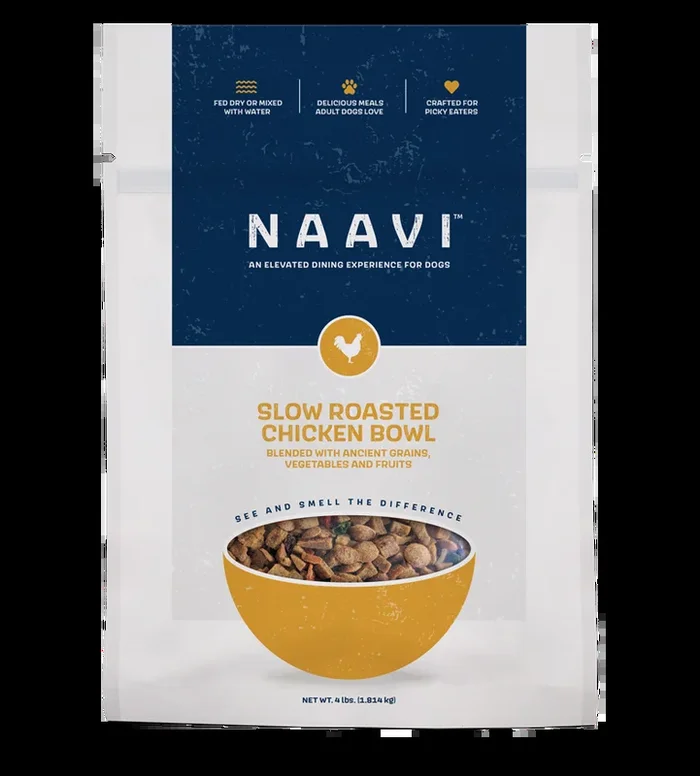 Naavi Slow Roasted Chicken Bowl Dog Food