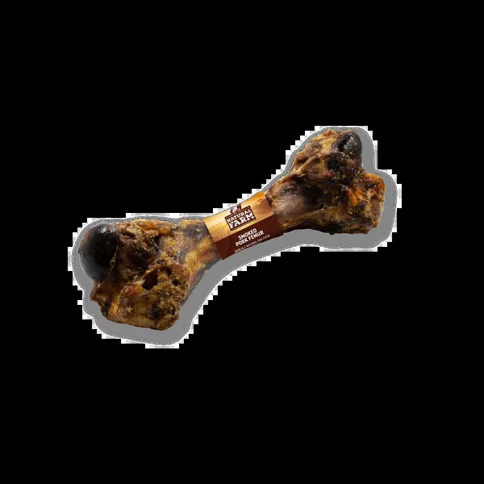 Natural Farm Smoked Pork Femur Dog Bone