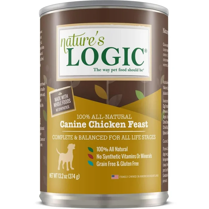 Nature’s Logic Canine Chicken Feast Canned Dog Food