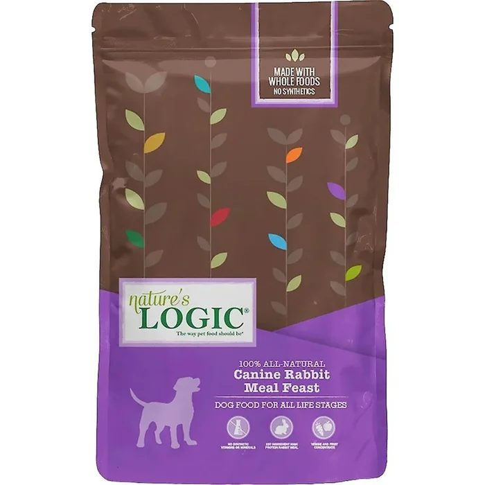 Nature’s Logic Canine Rabbit Meal Feast Dry Dog Food