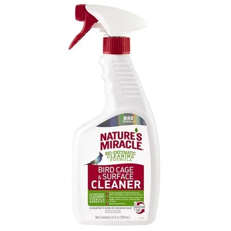 Nature’s Miracle Bird Cage & Surface cleaner 24oz.
