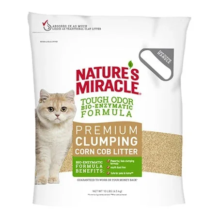 Nature’s Miracle Premium Clumping Corn Cob Litter