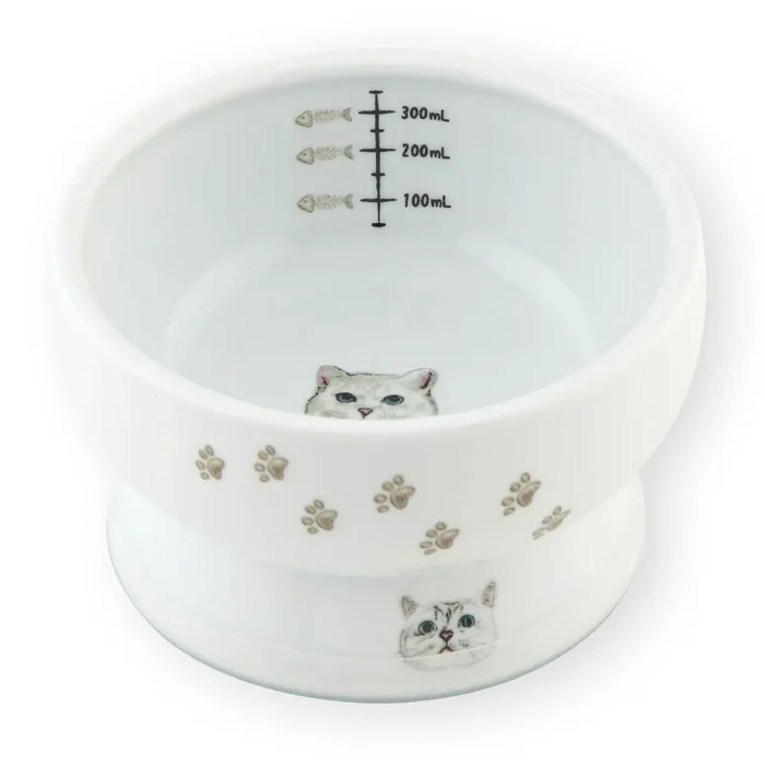 Necoichi Extra Wide Raised Cat Water Bowl – Nala Cat Limited Edition