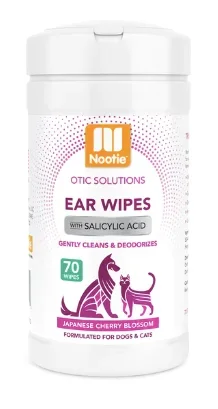 Nootie Ear Wipes – Japanese Cherry Blossom, 70 count tub