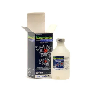 Noromectin Ivermectin 1% Injection 500-ML Sterile Bottle