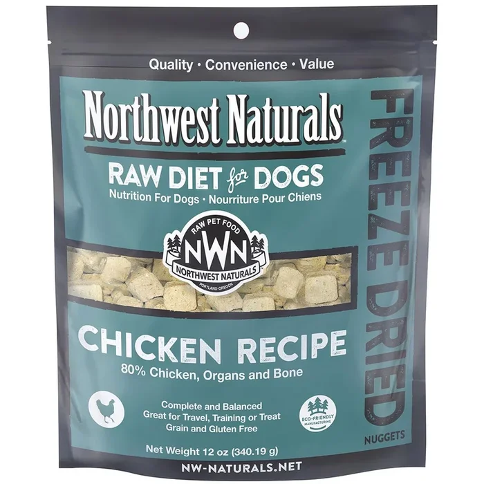 Northwest Naturals Freeze-Dried Chicken Nuggets Dog Food