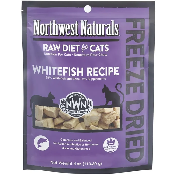 Northwest Naturals Freeze-Dried Whitefish Nibbles Cat Food