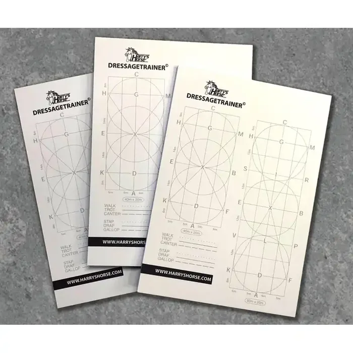 Notepad Harry‘s Horse DressageTrainer 15x21cm
