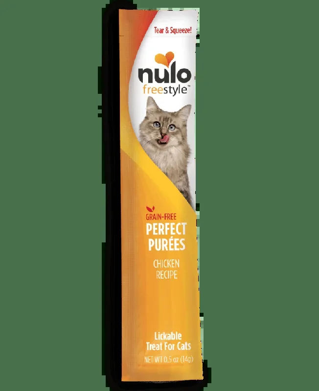 Nulo FreeStyle Perfect Puree Chicken Recipe Lickable Cat Treats