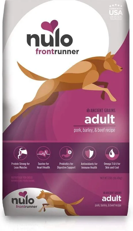 Nulo Frontrunner Pork with Barley & Beef Adult Dry Dog Food