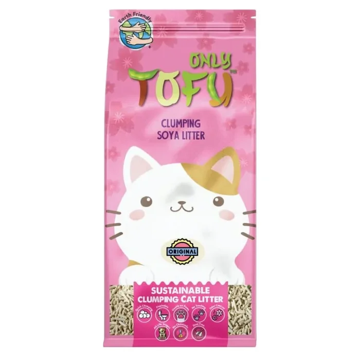 NutraPet Tofu Original Sticks Clumping Cat Litter
