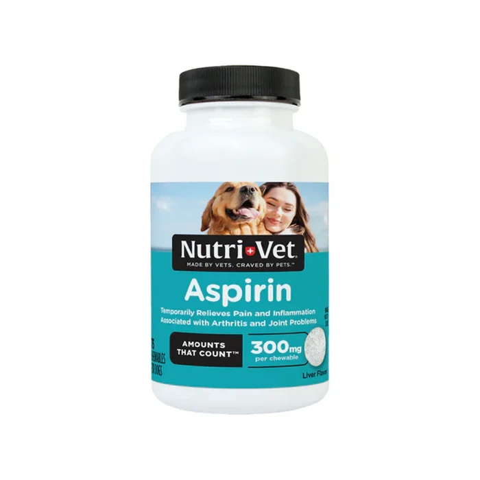 Nutri-Vet K-9 Buffered Aspirin Large Dog Chewable Tablets