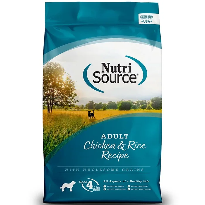 NutriSource Adult Chicken & Rice Recipe Dry Dog Food