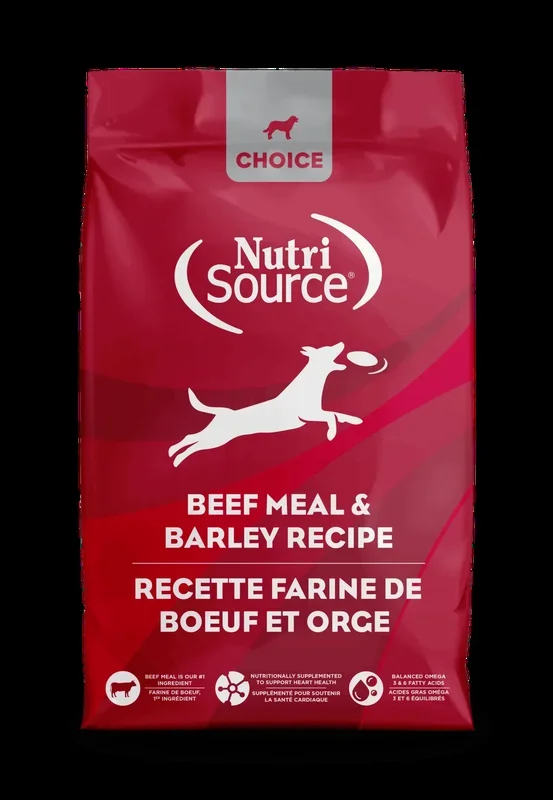 Nutrisource Choice Beef Adult All Life Stages Dry Dog Food