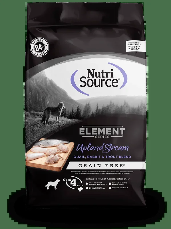 NutriSource Element Series Upland Stream Grain Free Recipe Dry Dog Food