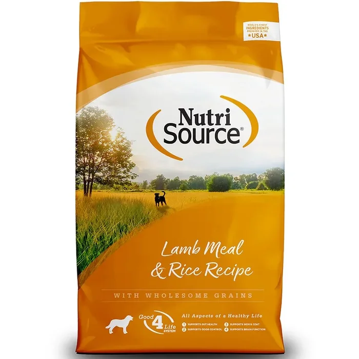 NutriSource Lamb Meal & Rice Recipe Dry Dog Food
