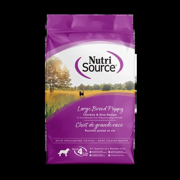NUTRISOURCE LARGE BREED PUPPY 4 LB