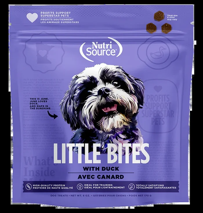 NutriSource Little Bites with Duck Dog Training Treat