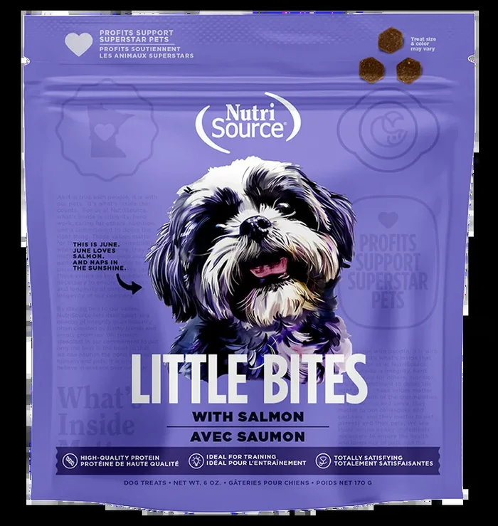 NutriSource Little Bites with Salmon Dog Training Treat