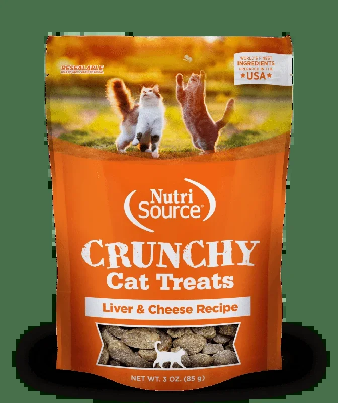 NutriSource® Crunchy Cat Liver & Cheese Treats
