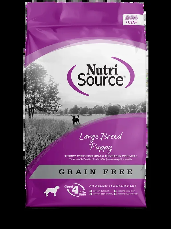NutriSource® Grain Free Large Breed Puppy Recipe Dog Food
