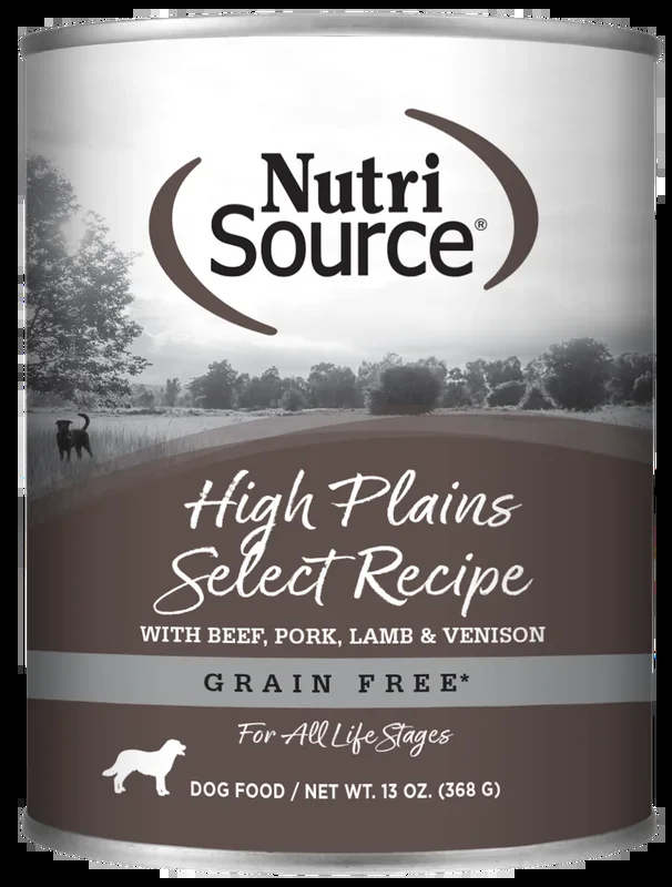 NutriSource® High Plains Select Healthy Grain Free Wet Dog Food