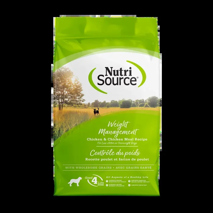NUTRISOURCE WEIGHT MANAGEMENT CHICKEN 12 LBS