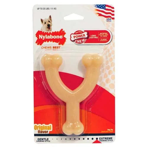 NYLABONE DURA CHEW WISHBN ORIGINAL BL NBB502P