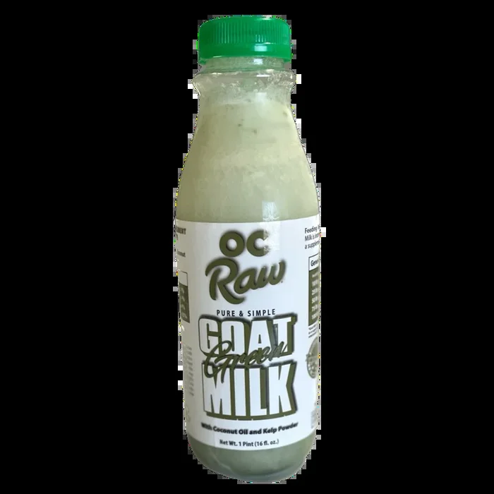 OC Raw Pure GREEN Goat Milk