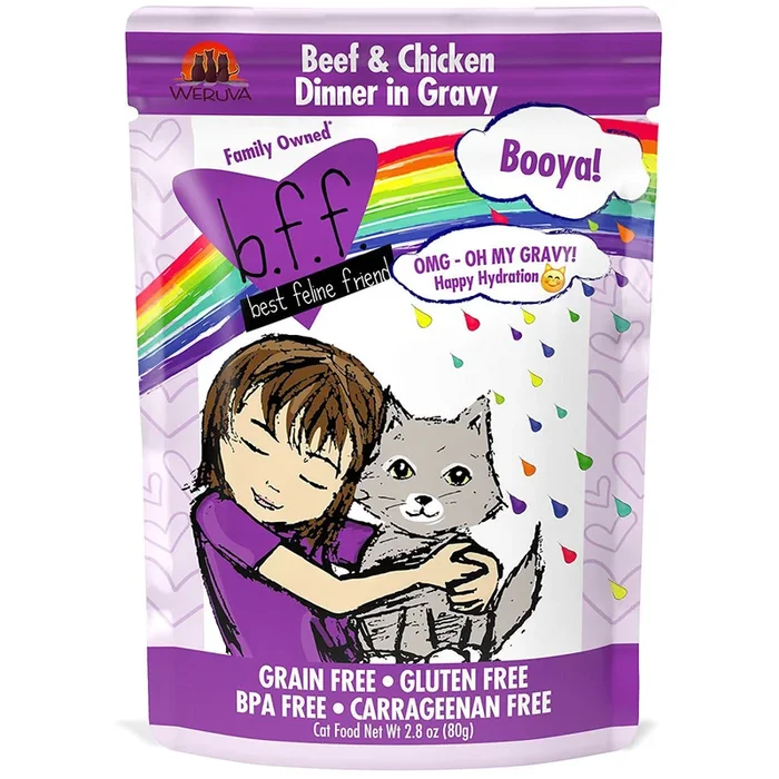 Oh My Gravy! Booya! Beef & Chicken Pouch