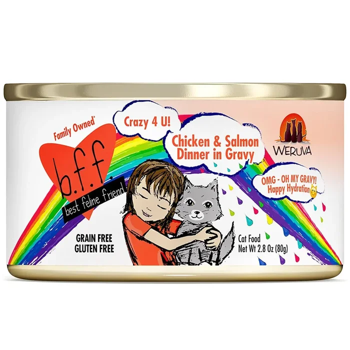 Oh My Gravy! Crazy 4 U! Chicken & Salmon Can