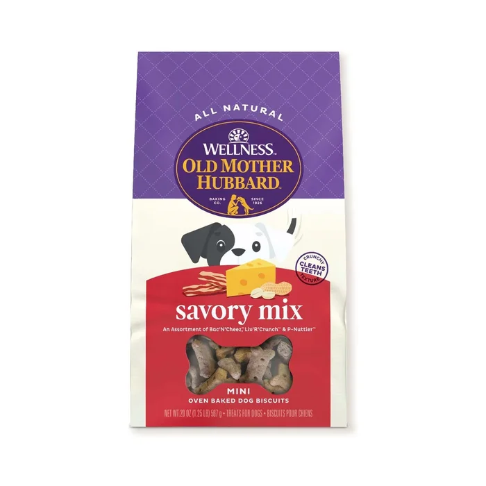 Old Mother Hubbard Classic Oven Baked Biscuits Dog Treats – Savory Mix