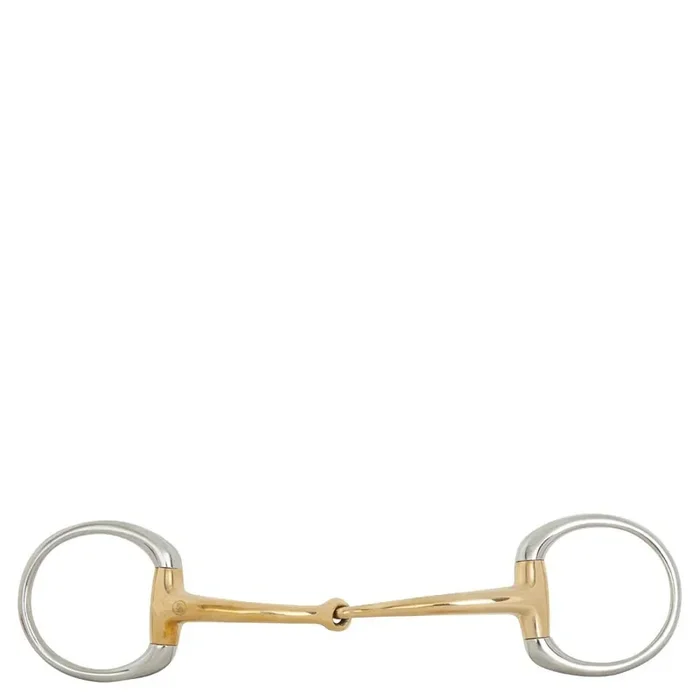 Olive bit for double-breasted horses BR Equitation Soft Contact