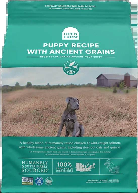 Open Farm Ancient Grains High-Protein Puppy Food