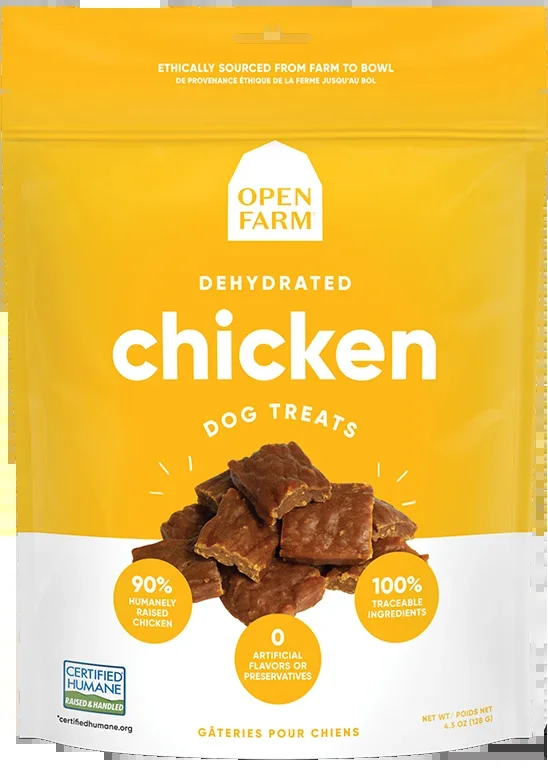 Open Farm Dehydrated Chicken Dog Treats