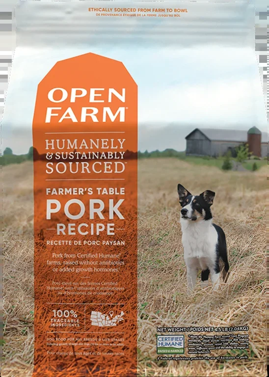 Open Farm Farmer’s Table Pork Dry Dog Food