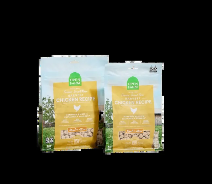 Open Farm Freeze-Dried Raw Harvest Chicken Morsels For Cats