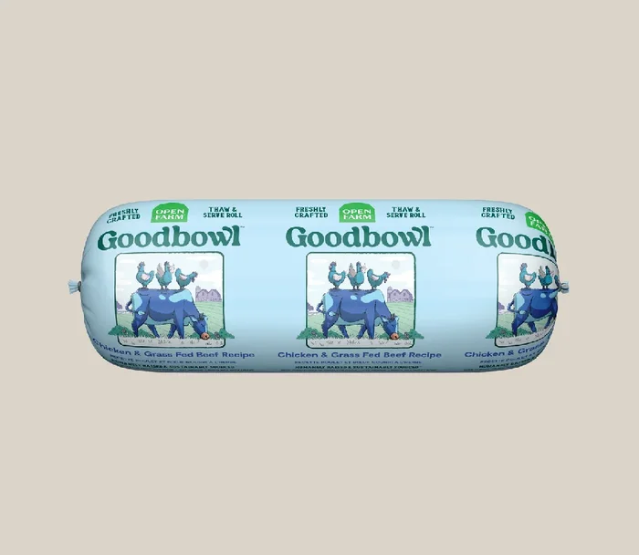 Open Farm Goodbowl Frozen Chicken & Grass-Fed Beef Freshly Crafted Roll for Dogs