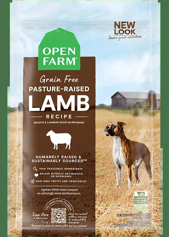 Open Farm Grain-Free Pasture Raised Lamb Recipe Dry Dog Food