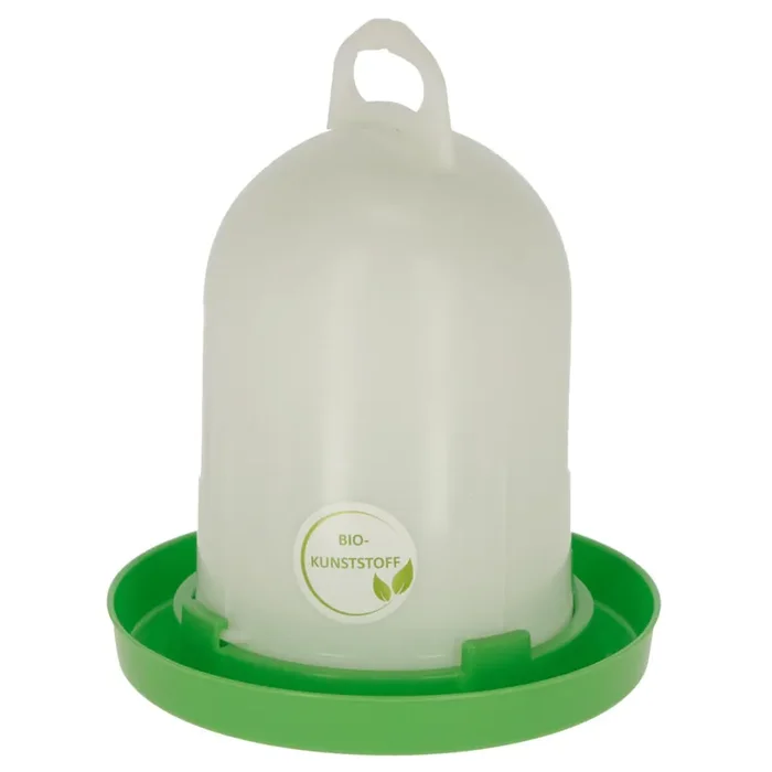Organic plastic drinking trough for chickens Kerbl [Size 5,5 L]