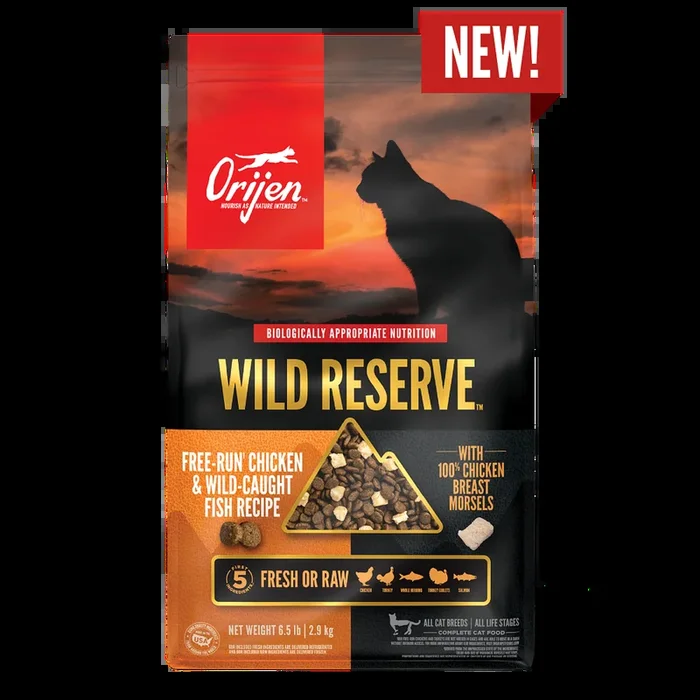 Orijen Wild Reserve Free-Run Chicken & Wild-Caught Fish Recipe Dry Cat Food