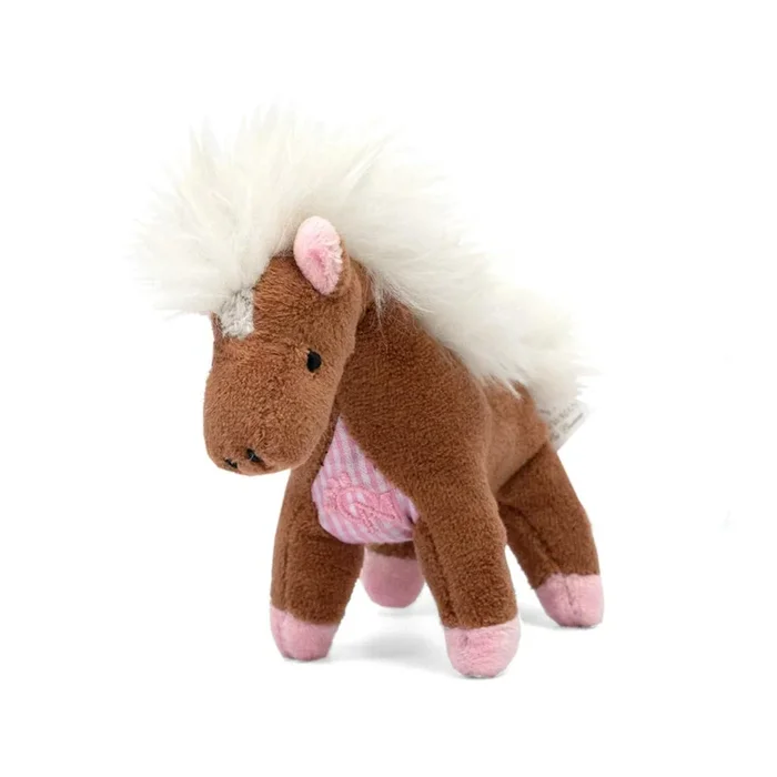Oscar Newman Farm Friends Pipsqueak Dog Toy – Pony Pink