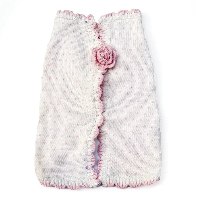 Oscar Newman Kiss from a Rose Dog Sweater