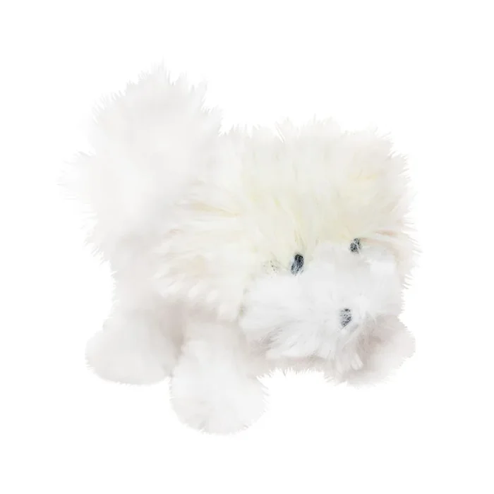 Oscar Newman Pipsqueak Dog Toy – Bichon Frise