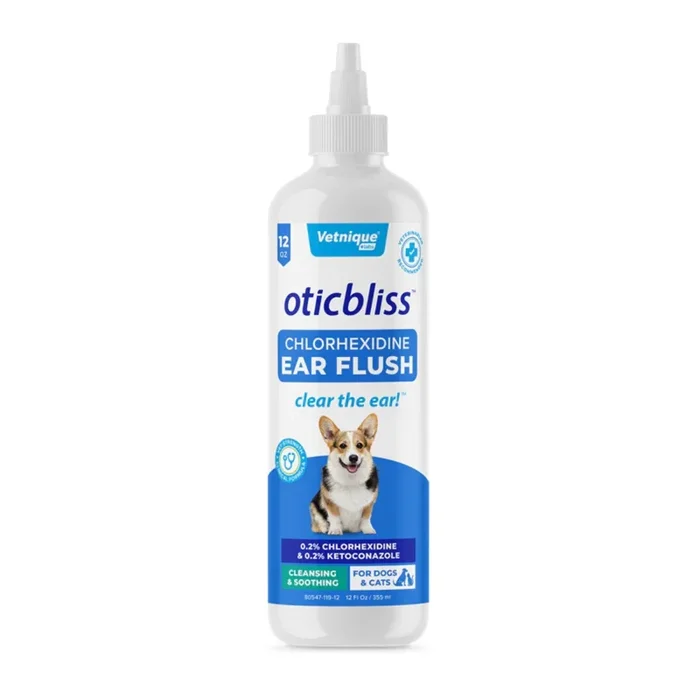 Oticbliss Chlorhexidine Ear Flush for Dogs and Cats