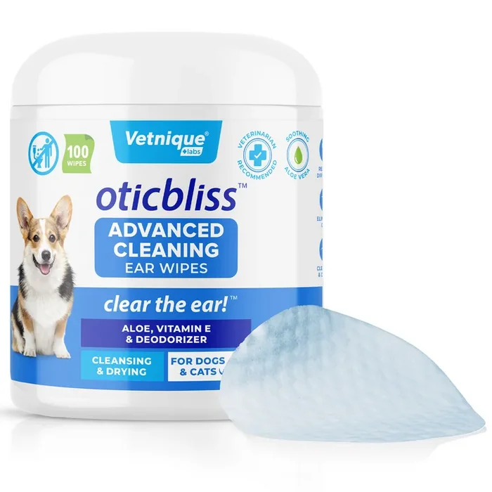 Oticbliss™ Advanced Cleaning Ear Wipes – 100 ct